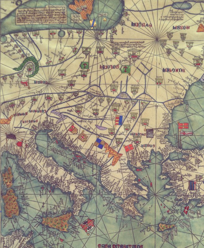 Abraham Cresques - Map of